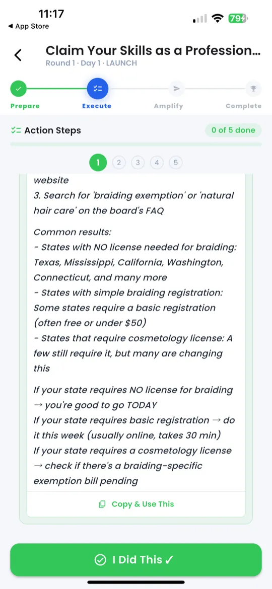 Phase 3 Amplify with 3 tone pills (Friendly, Direct, Premium)